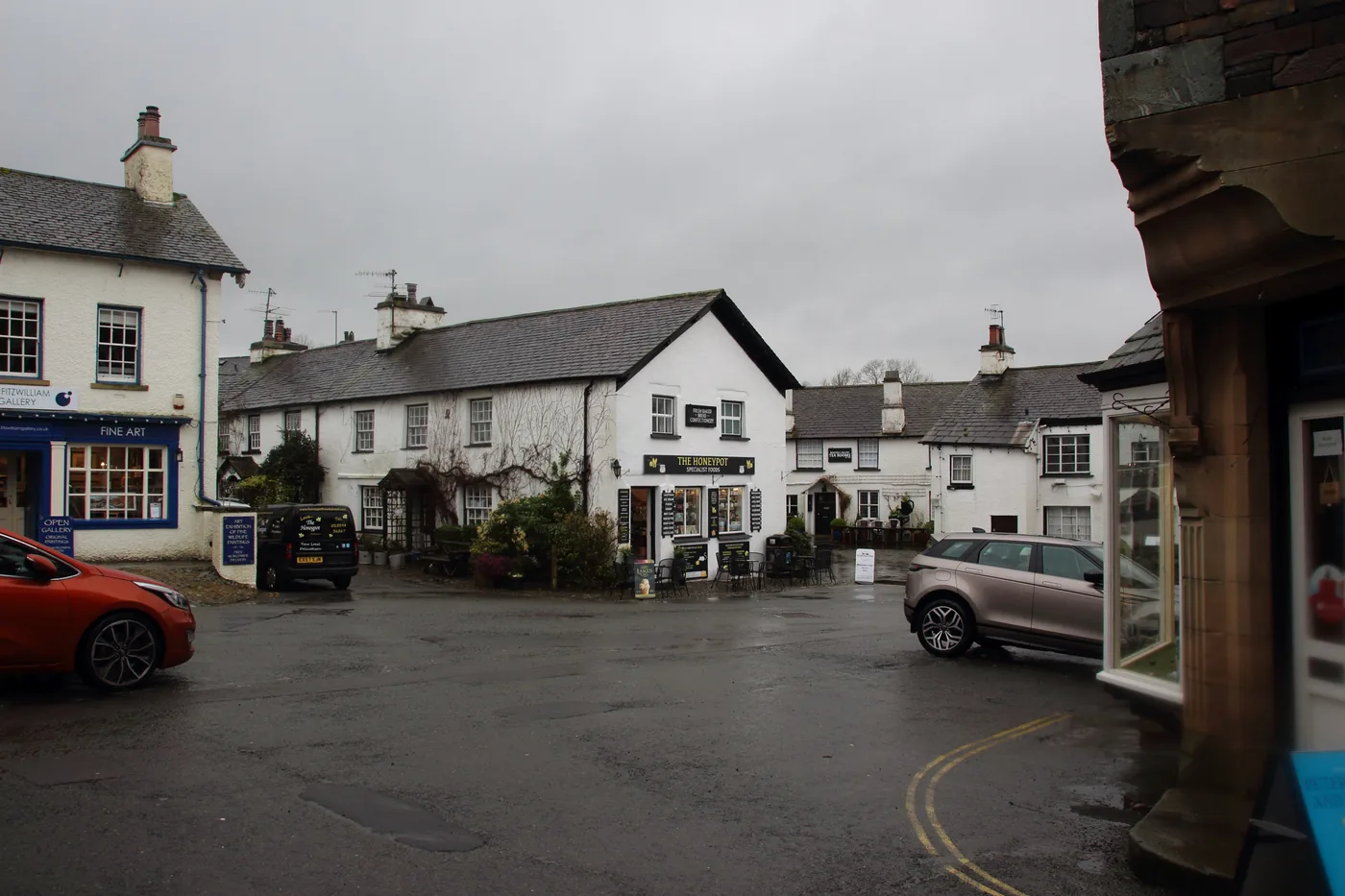 The Square in Hawkshead village