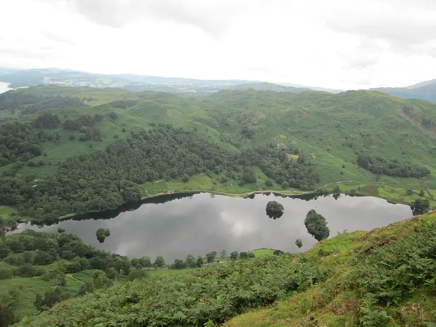 Rydal Water from Nab Scar