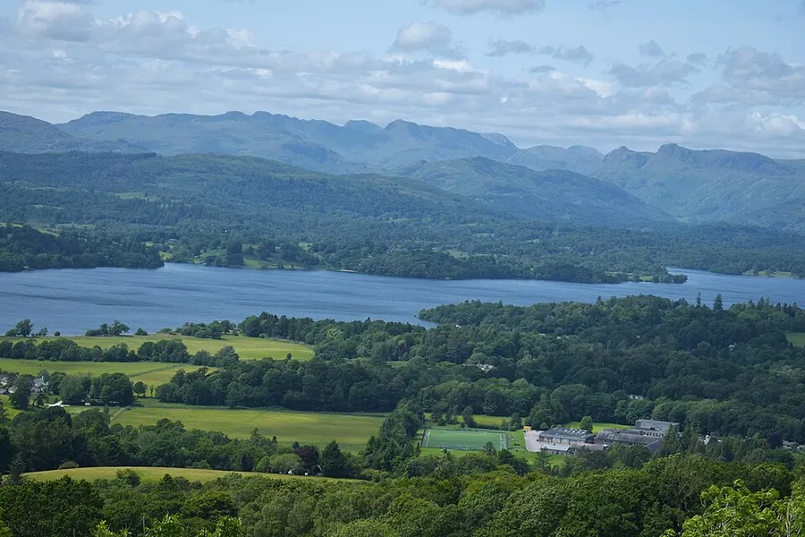 Windermere from Brant Fell viewpoint
